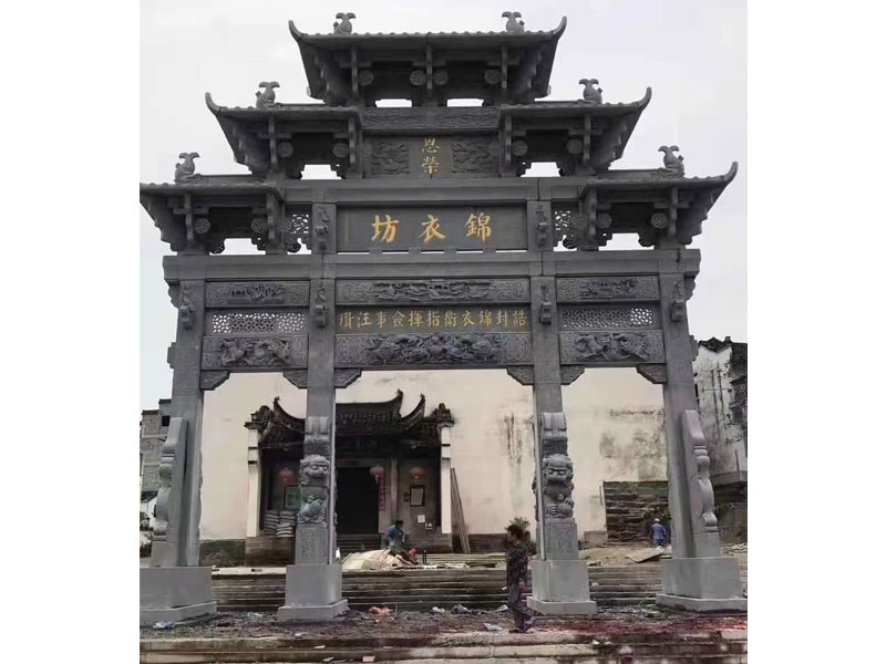 石雕牌坊的安裝和固定方法有哪些？